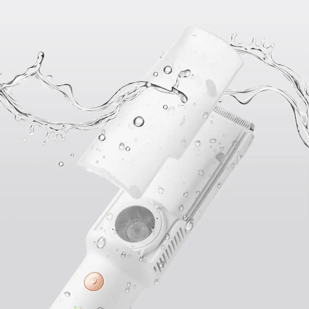 Детские умные машинки для стрижки волос Xiaomi Youpin Rushan легко очищаемые водонепроницаемые малошумные с вакуумом