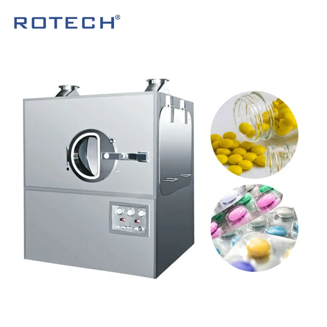 
High Efficiency automatic sugar tablet coating machine High capacity Automatic Conventional Tablet Coating Machine 