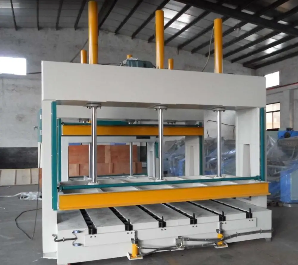 MJ80T hydraulic wood pressing machine cold press machine for plywood and door making
