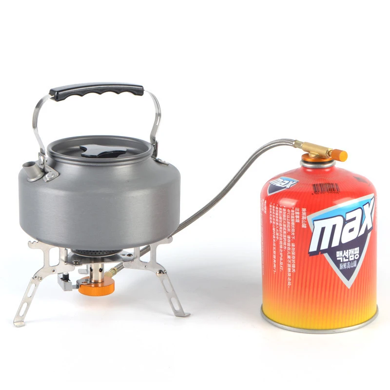 Hot selling Products Outdoor camping split gas stove flat gas tank stove simple fire stove
