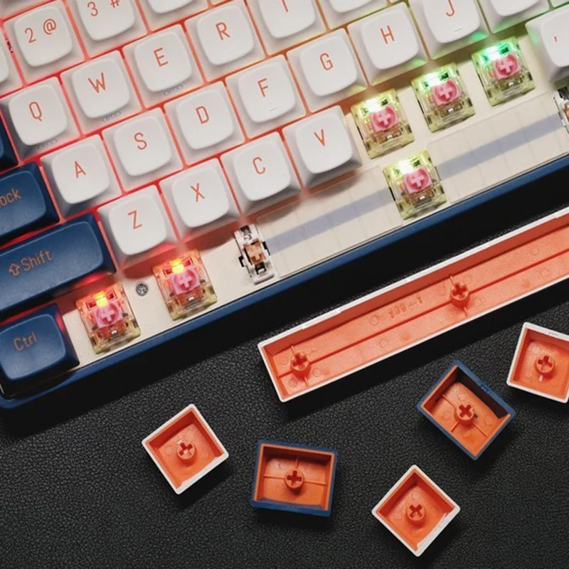 Hot Swap Mechanical Keyboard RGB 109Keys PBT Keycaps Keyboard PC Computer Gaming Office Keyboards