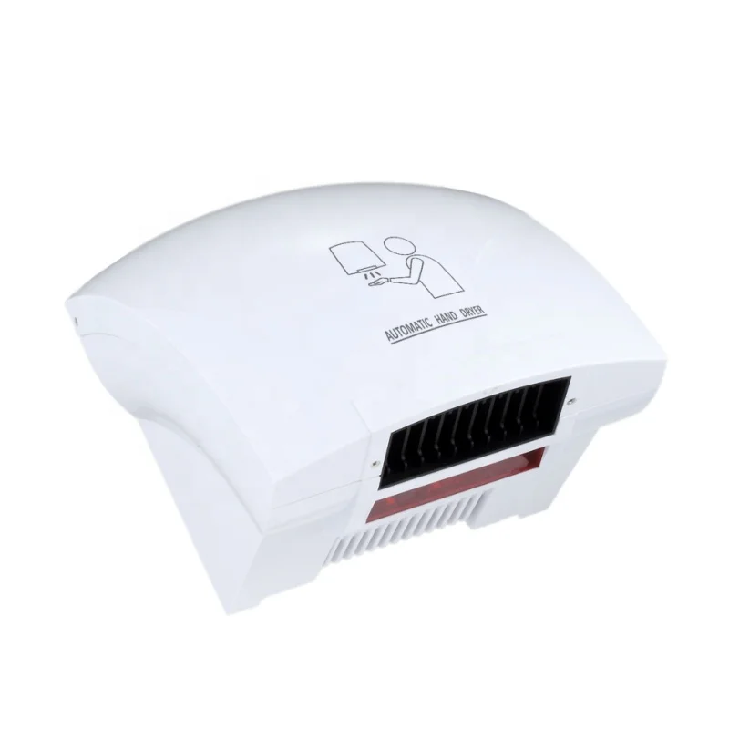 Economic Low Price Plastic 1800w Touchless Hand Free Infrared Mini Hand Dryer For Toilet