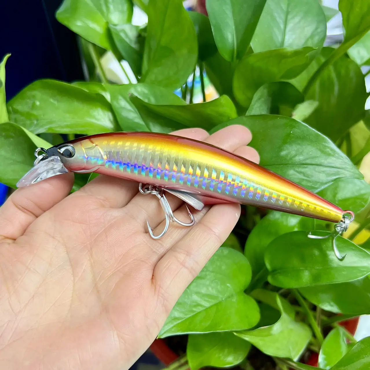 Casting Lures Fishing Heavy Sinking Minnow Fish Lure 120mm 45g Deep Sea Bass Lure Trolling Saltwater Artificial Baits