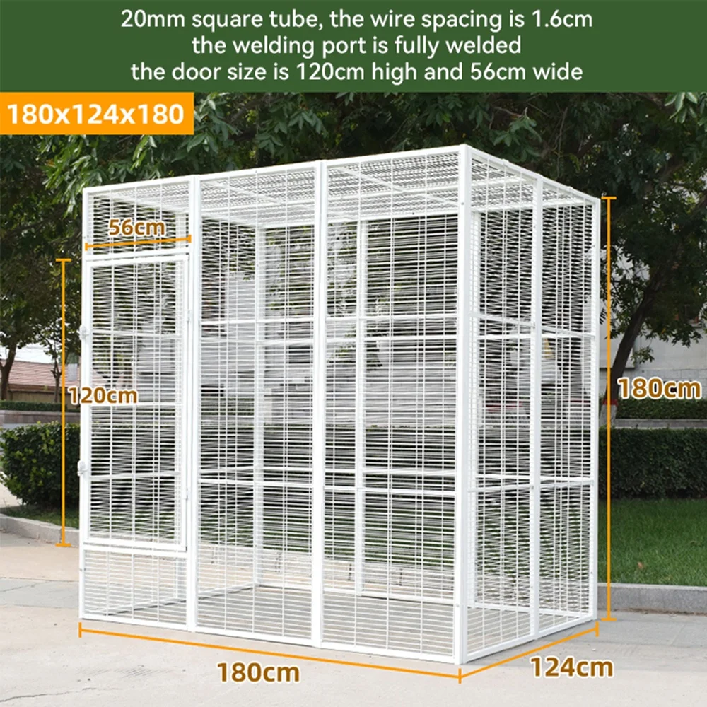 Large Bird Cage Wrought Iron Cages Acrylic Hanging Stand Folding Large Bird Cages For Parrots