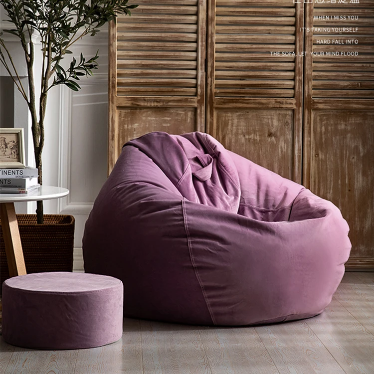 Lazy sofa indoor Garden Bean Bags Big Chair Cozy Sofa Outdoor Game Beanbag Chair