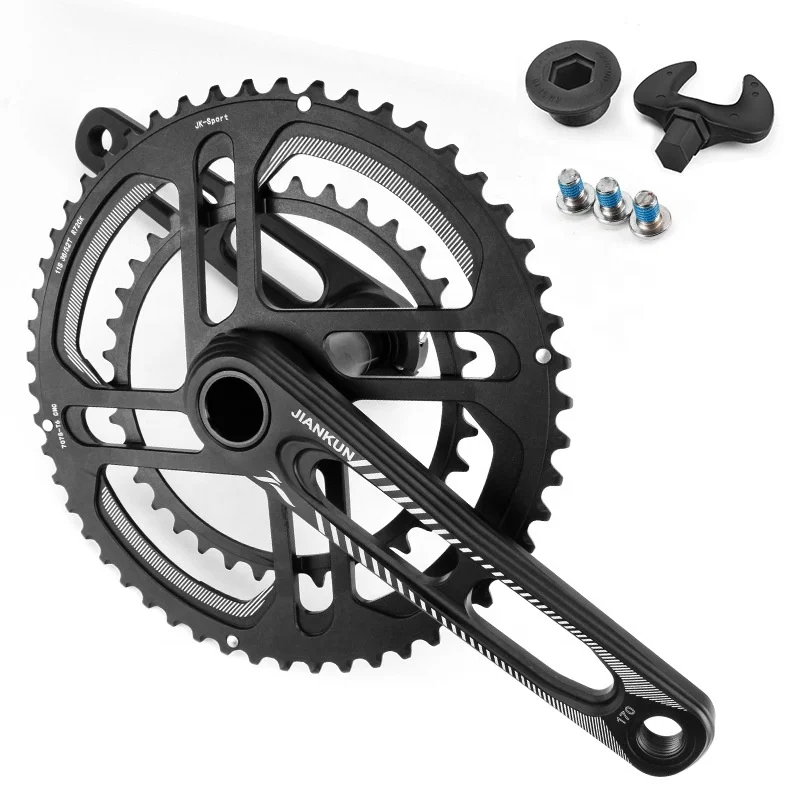 Высококачественный шоссейный велосипед IXF JIANKUN из алюминиевого сплава 50-34 52-36 gxp кривошипный механизм bmx кривошипный рычаг