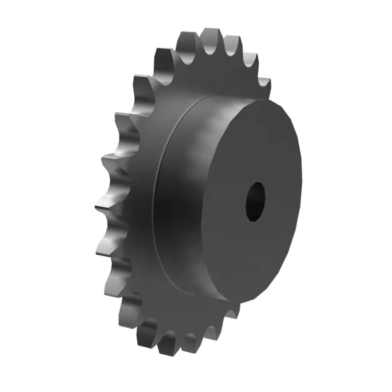 Simplex Industrial Steel Chain Drive Sprocket Wheel 08B-1 Teeth 23~24  Hub Type Prebore No Keyway with Hardened Teeth