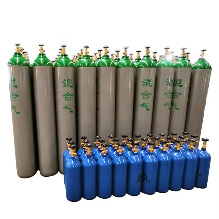 Factory Price Standard Carbon Dioxide/Argon Mix Gas Cylinder 50Litre Argon/Co2 Gas Mixture