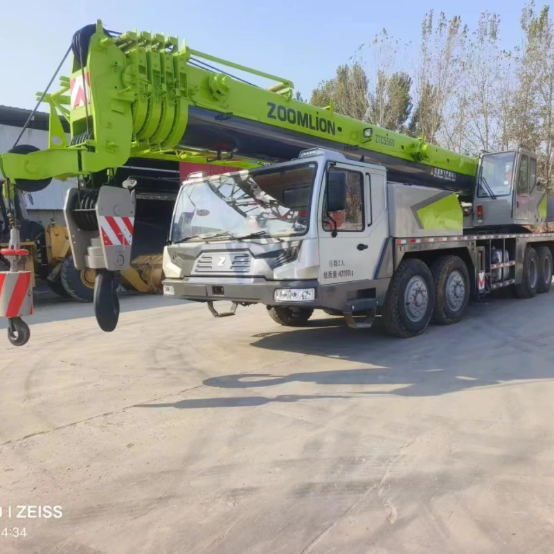 No matter when and where, Zhonglian 50 tons crane is your most reliable choice