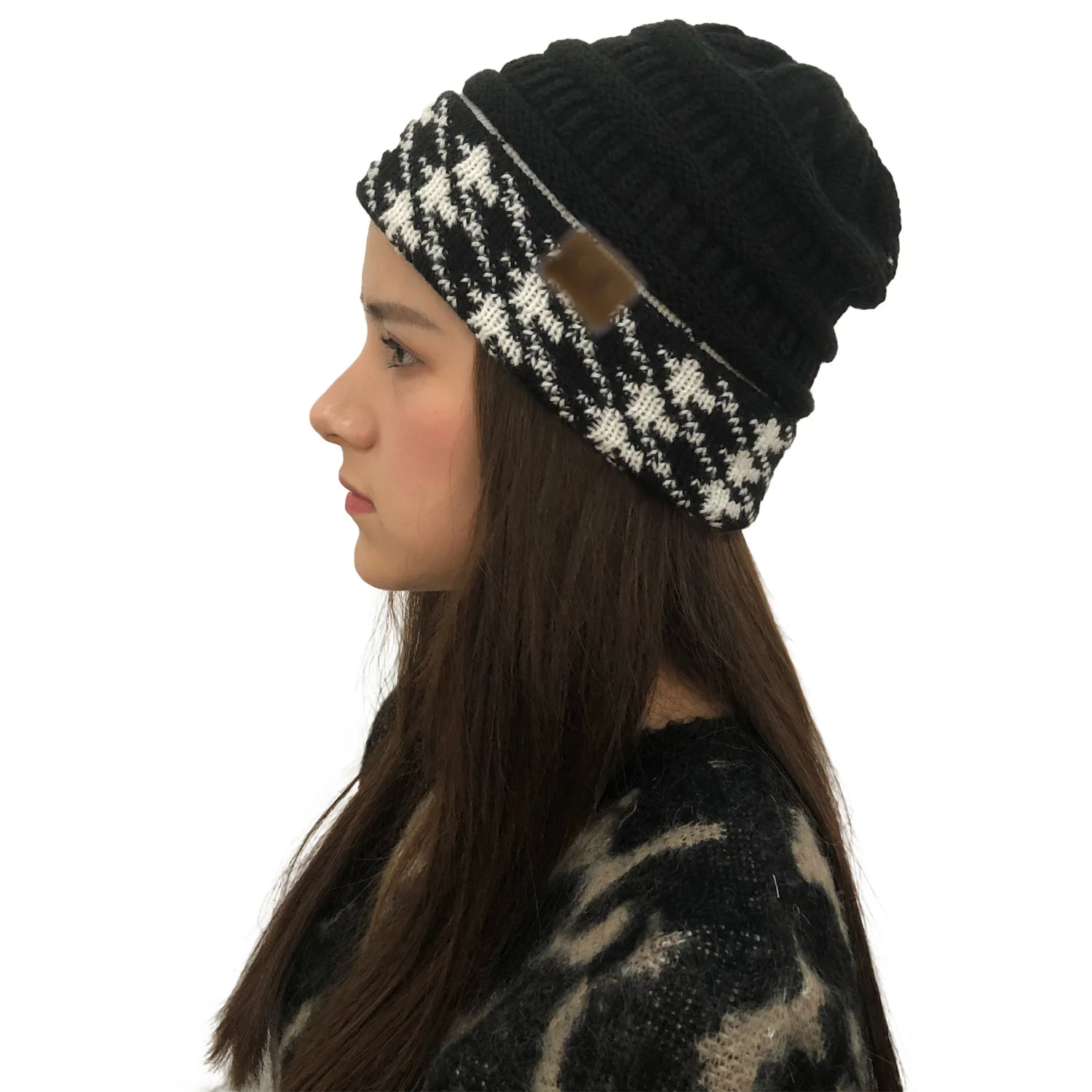 
Woolen women hate Hot selling street hat fashion boy and girl knitted hip hop hat wide brim hat women fedora 