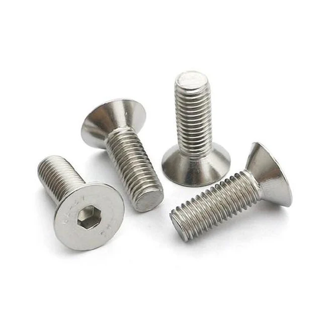 DIN 7991 Hex Socket Flat Head Machine Screw 304 Stainless Countersunk Bolt M5 x 20