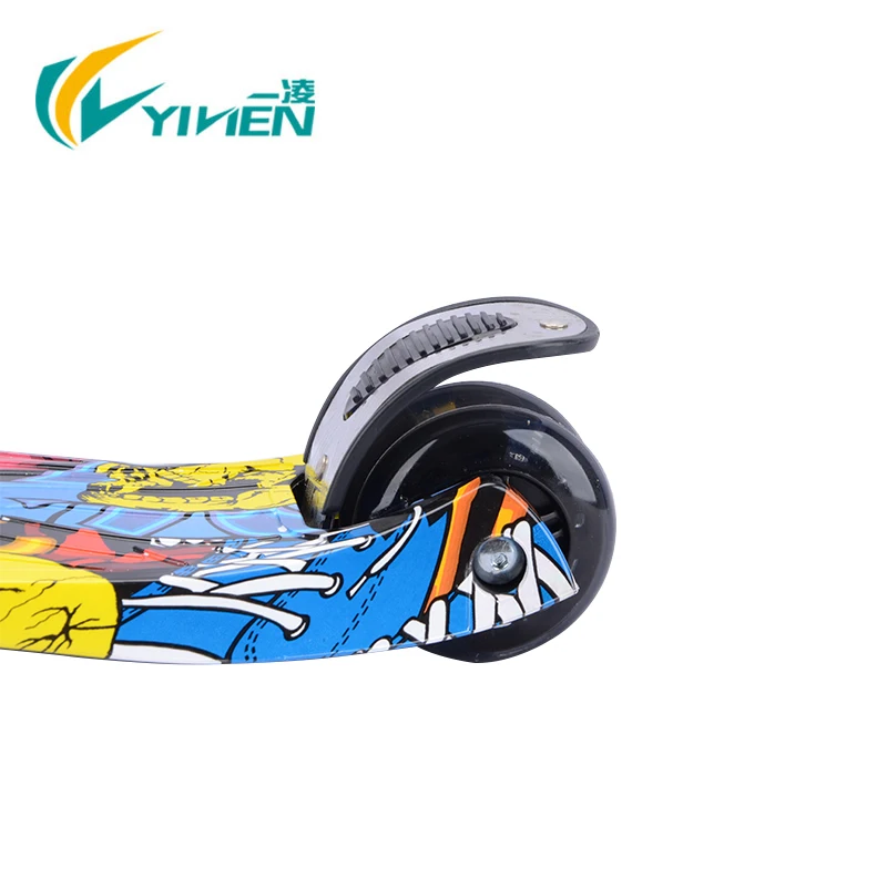 3 Wheel Kids plastic Scooter foldable kick scooter
