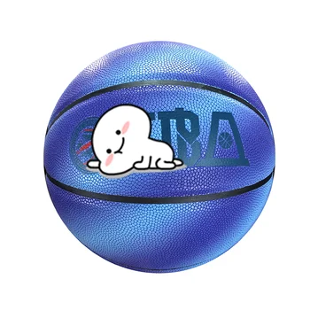 2022 basketball colored no. 7 standard ball pu outdoor basketball pu basketball size 5