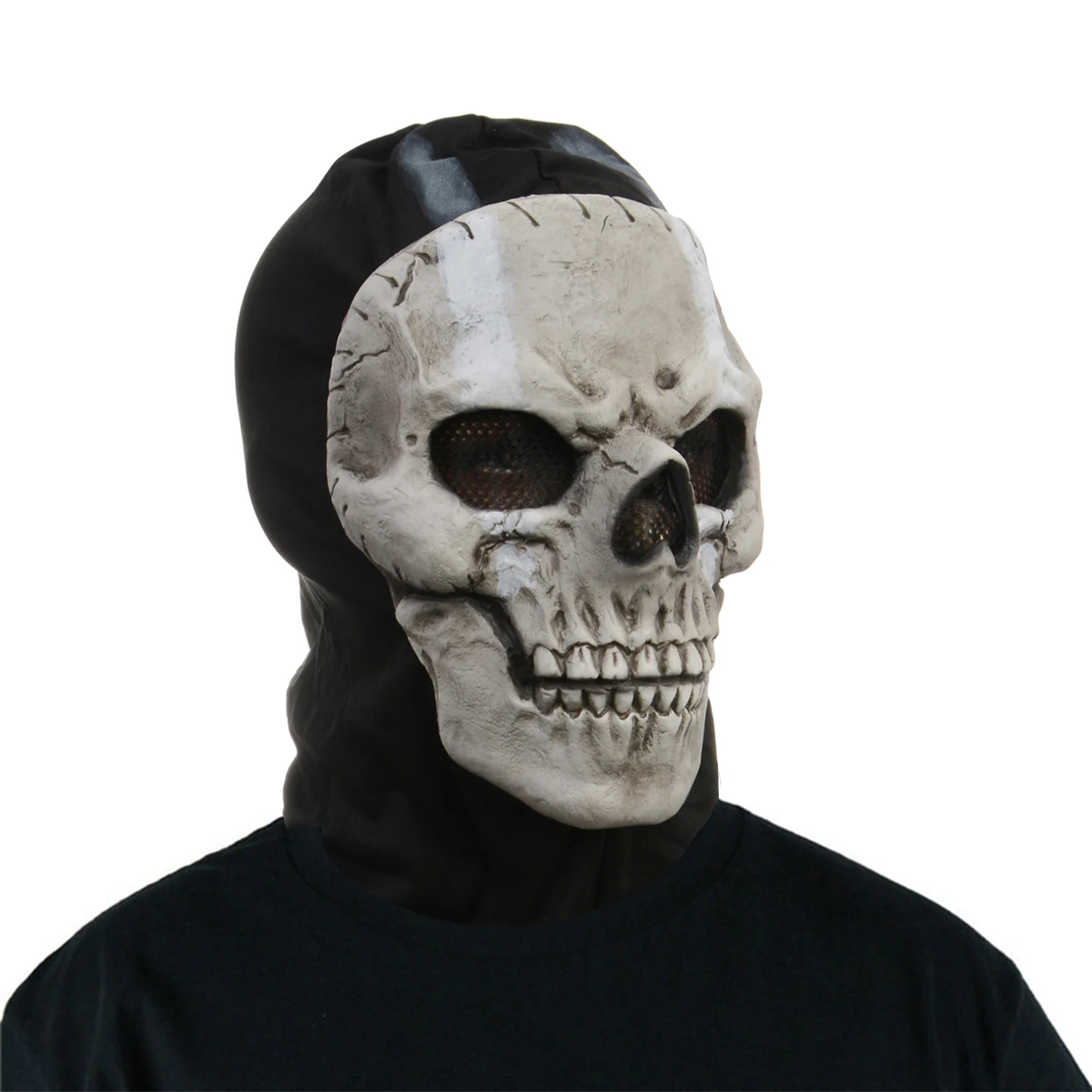Halloween cosplay skeleton mask Game Call of Duty character Ghost skull Full Head Mask