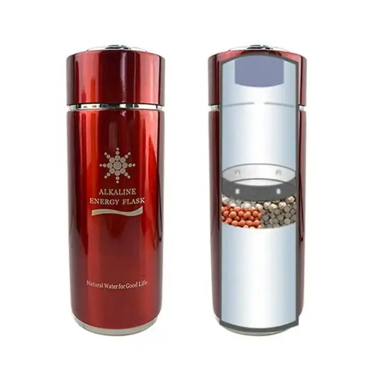 Qualities product Portable rich Hydrogen bio quantum energy bottles Alkaline energy flask