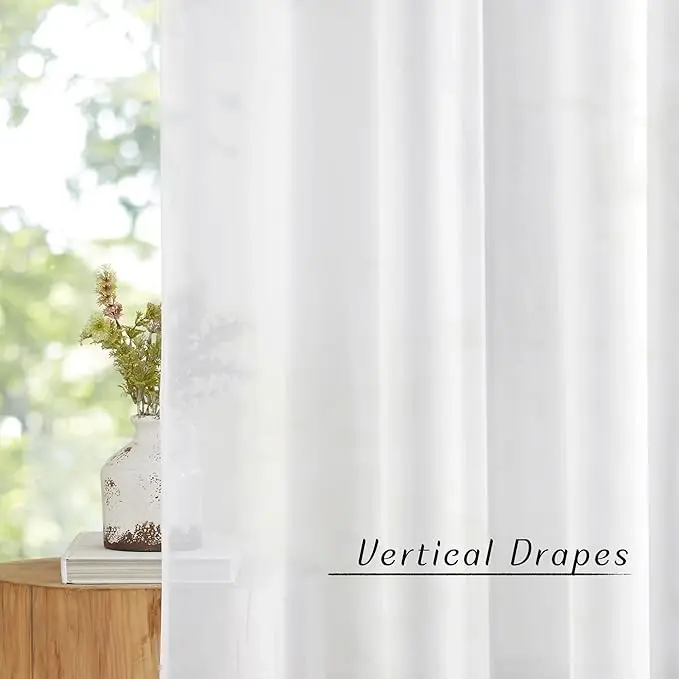 The Living Room Drapes Window Decor Curtain Modern Church Backdrop Decoration Sheer Luxury Bedroom Curtains for Home