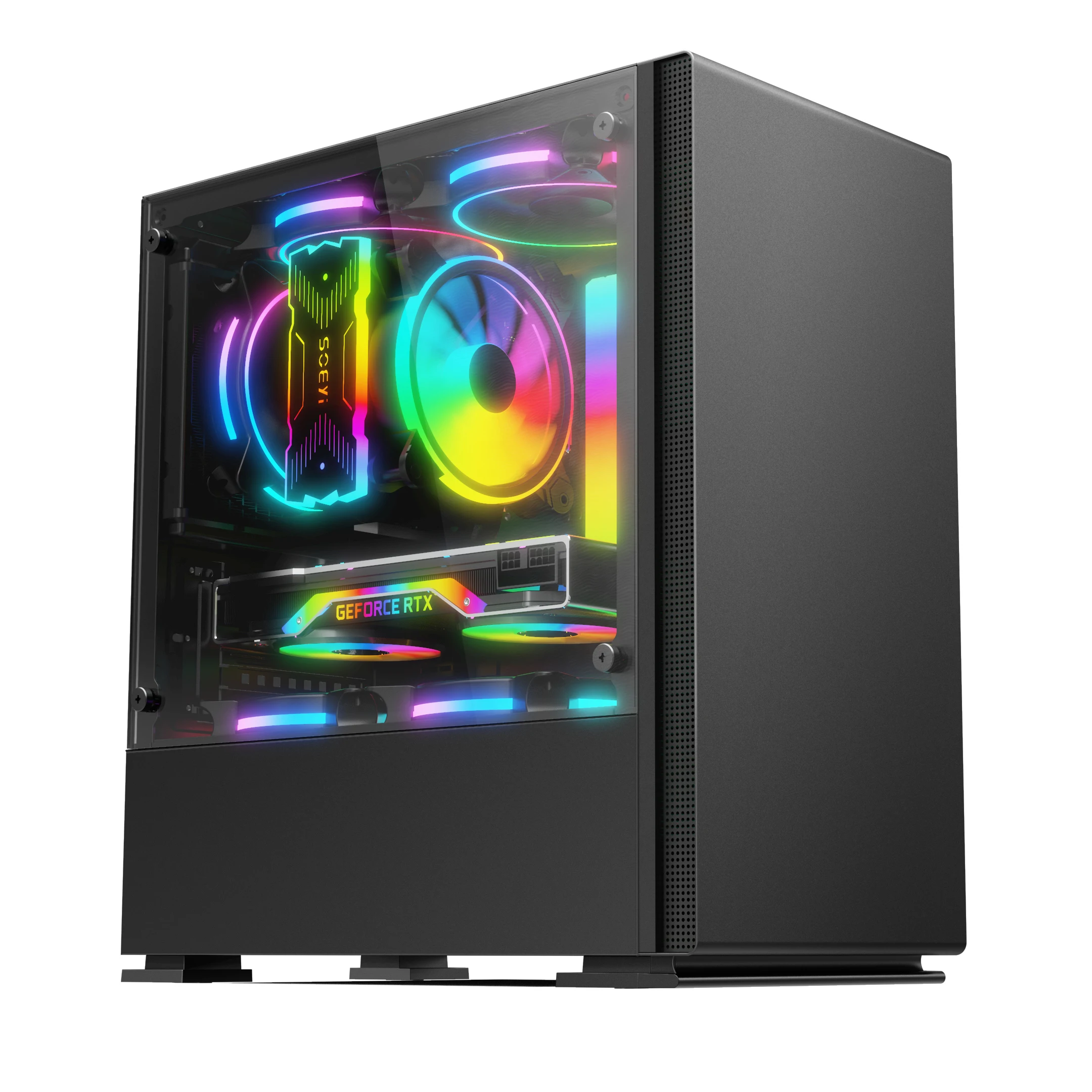 Computer Case Micro ATX Mid Tower Custom Gabinete CPU Gamer Computer Hardware PC Case