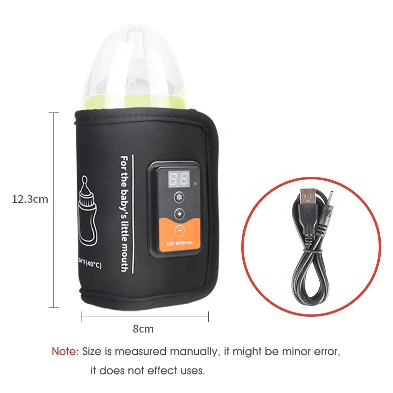 New Arrival  Baby Food Makers Bottle Warmers Travel Milk Warmer Portable USB Heating Baby Bottle Warmer