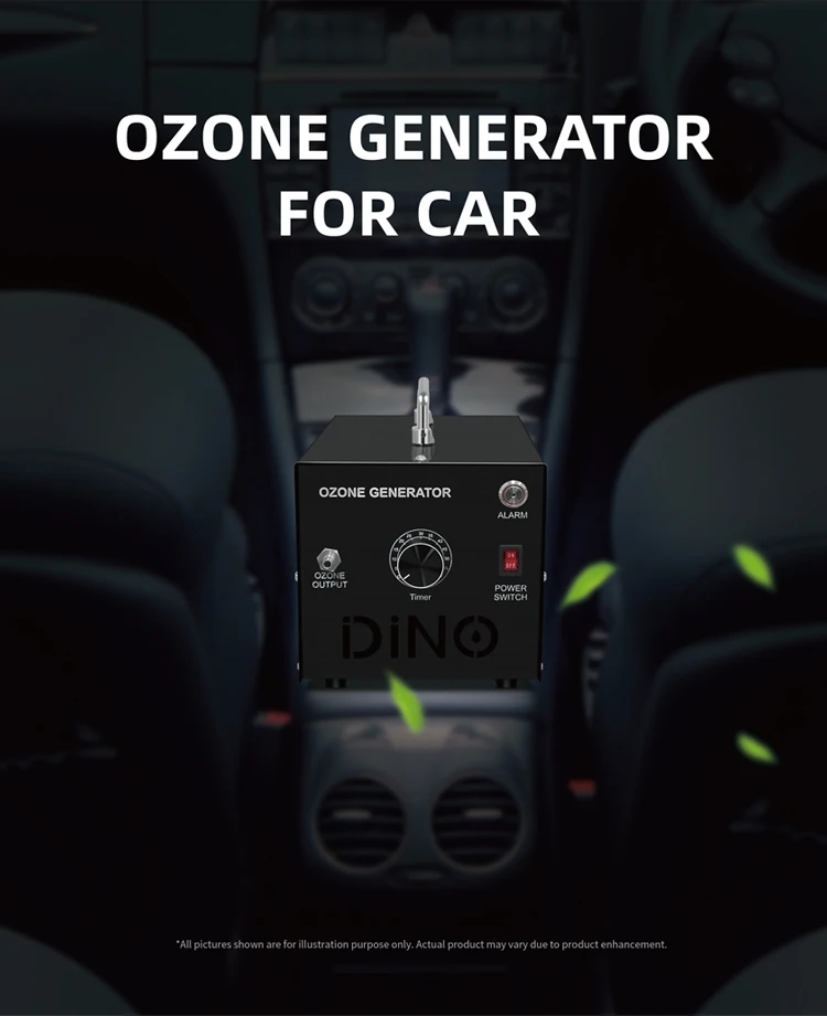 DC12V Car Air Purifier 1000mg Car Home Desktop Air Cleaner Disinfection Ozonator