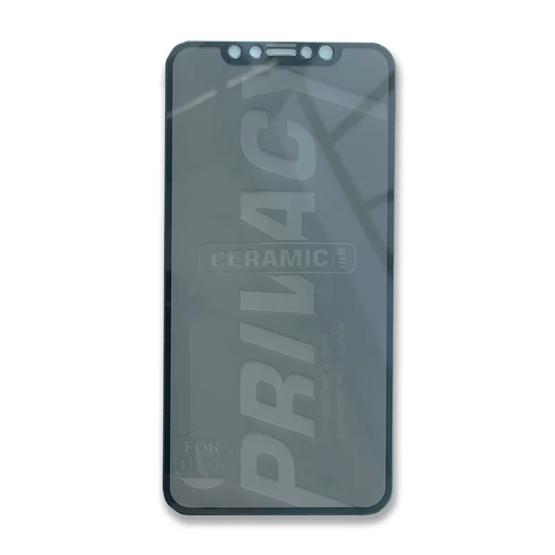Ceramic Screen Protector For iPhone 16 12 15 13pro 14max Privacy Ceramic Screen Glass 9H PMMA Anti-scratch Tempered Glass Film