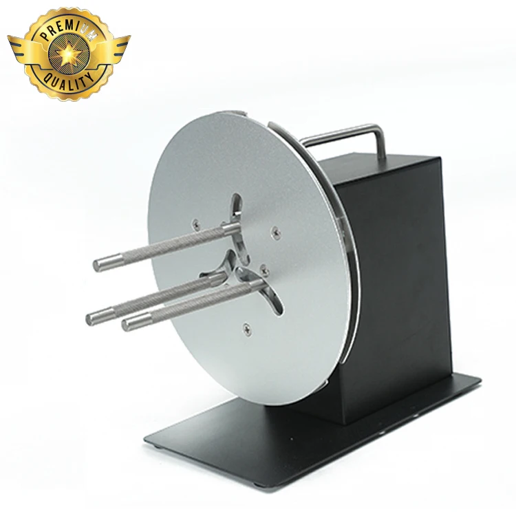 Label Roll Rewinder for Barcode printer automatic Label Rewinder Tags Sticking rewind machine