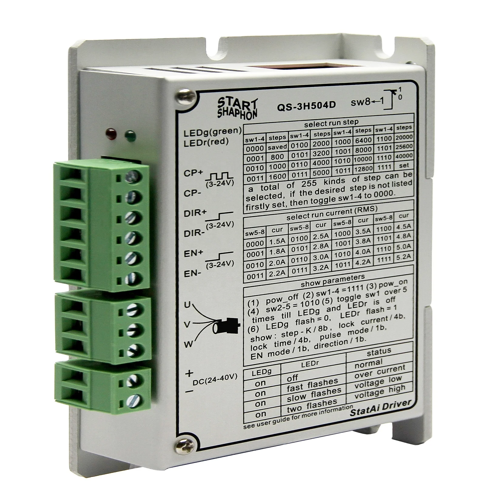 Stepper Driver QS-3H504D from Manufacturer