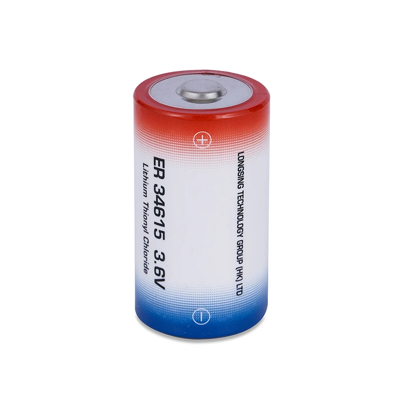 Energy Type Li-SOCl2 ER34615 D size 19000mAh 3.6V non rechargeable battery for gas meter GSMGPS tracker primary lithium battery