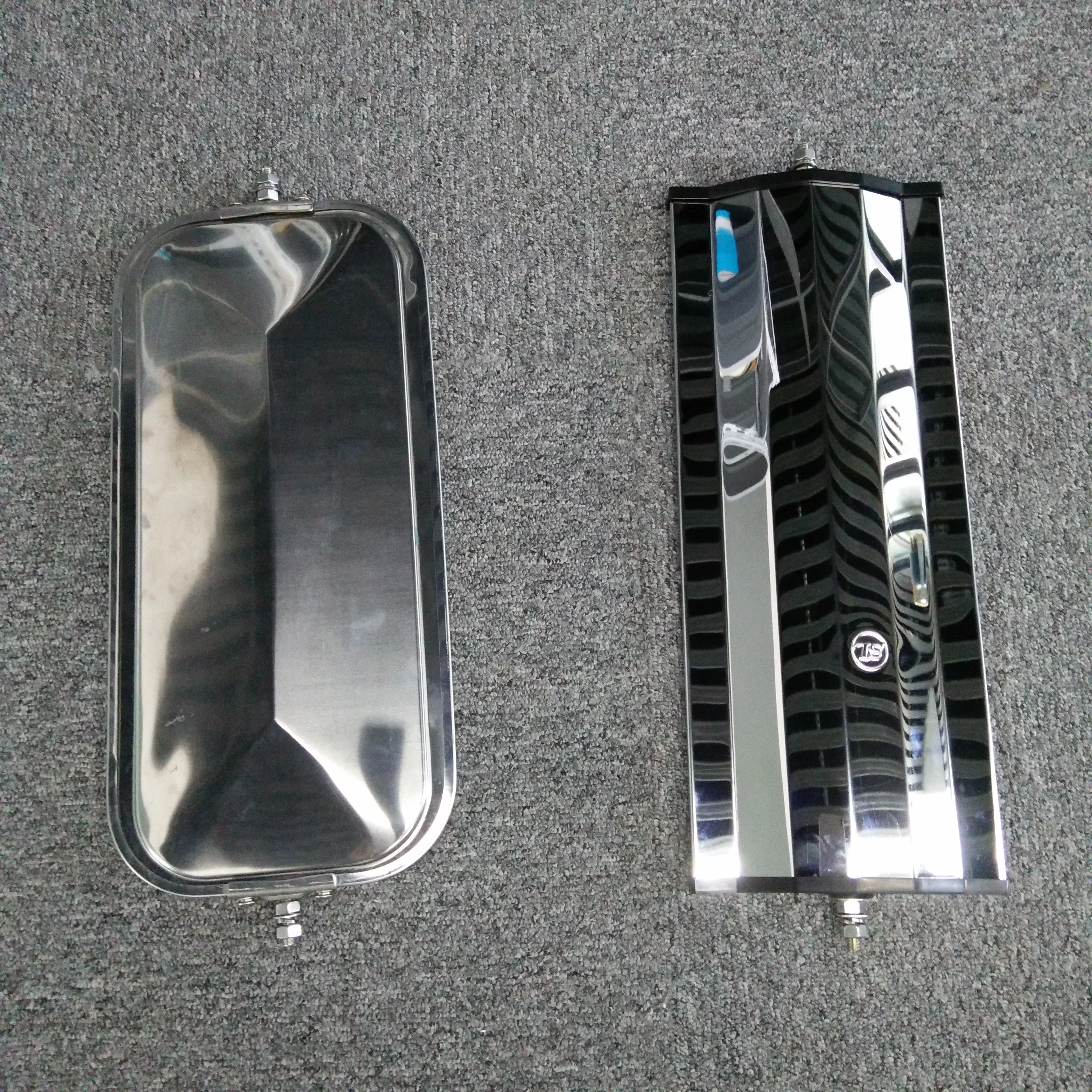 HV-RM01 truck spare parts rearview mirror fits 167/8*77/8convex glass mirror