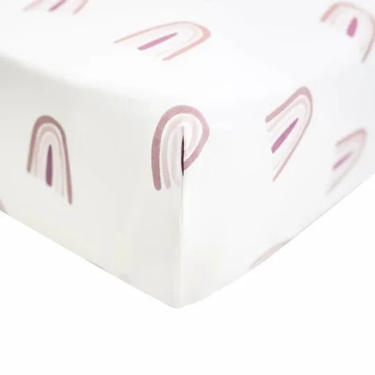 Bamboo Cotton Kids Bed Sheets Wholesale Baby Fitted Sheet Breathable Baby Crib Sheet