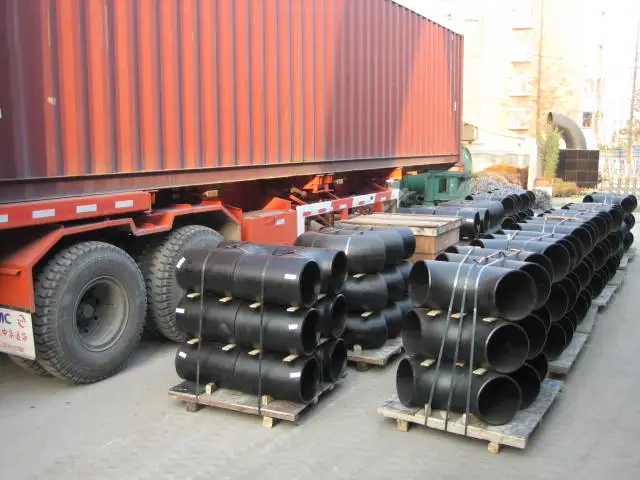 carbon steel fittings Best price 45 degree long radius ASTM A234 WP9 elbow