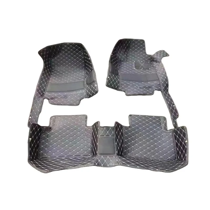 Прочный водонепроницаемый нескользящий коврик с принтом логотипа под заказ кожаные Коврики для автомобиля honda