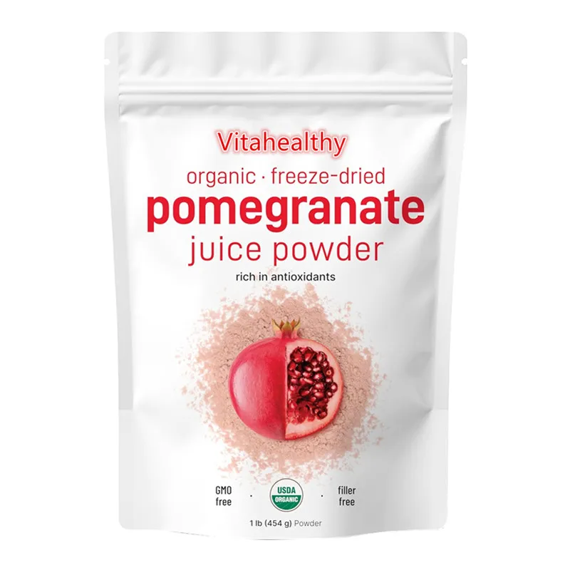 Vitahealthy Private Label Pomegranate Juice Powder Organic Natural Vitamin C for Juice Smoothies Pomegranate Juice Powder