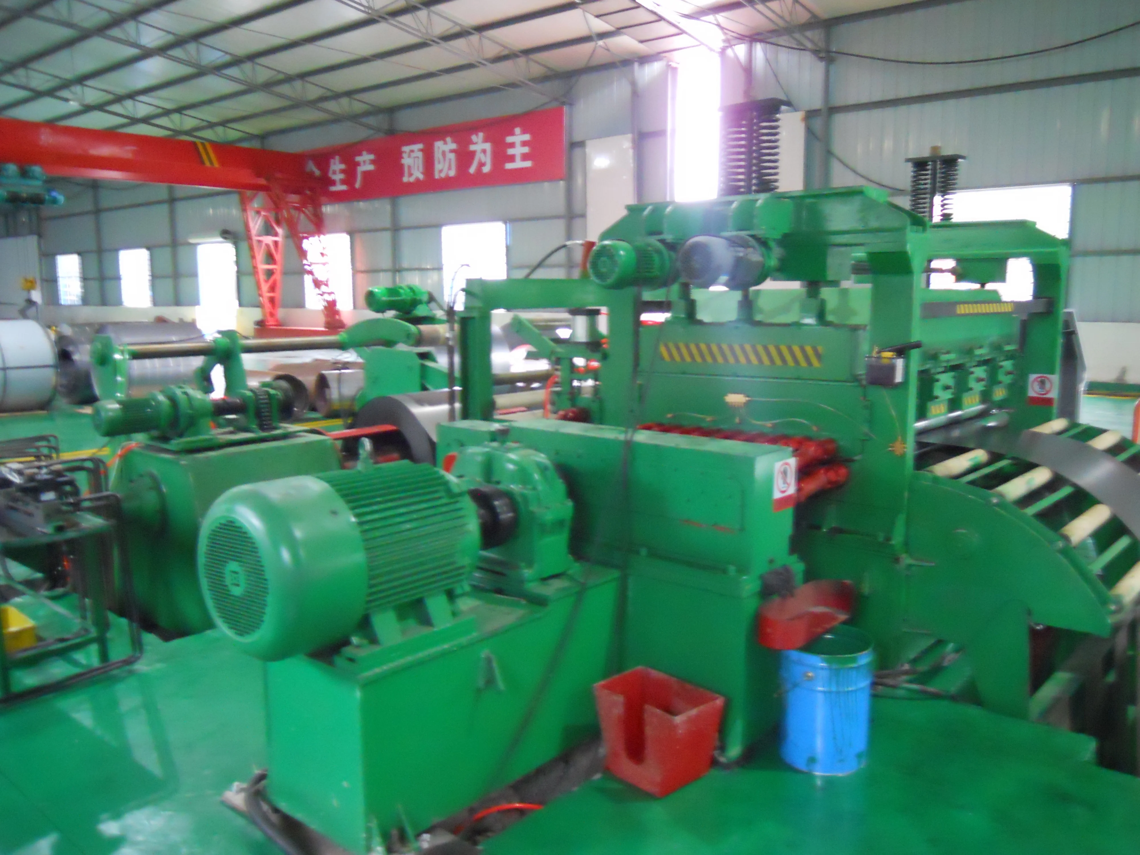 
Jiangsu hydraulic stainless steel Cut to length machines 