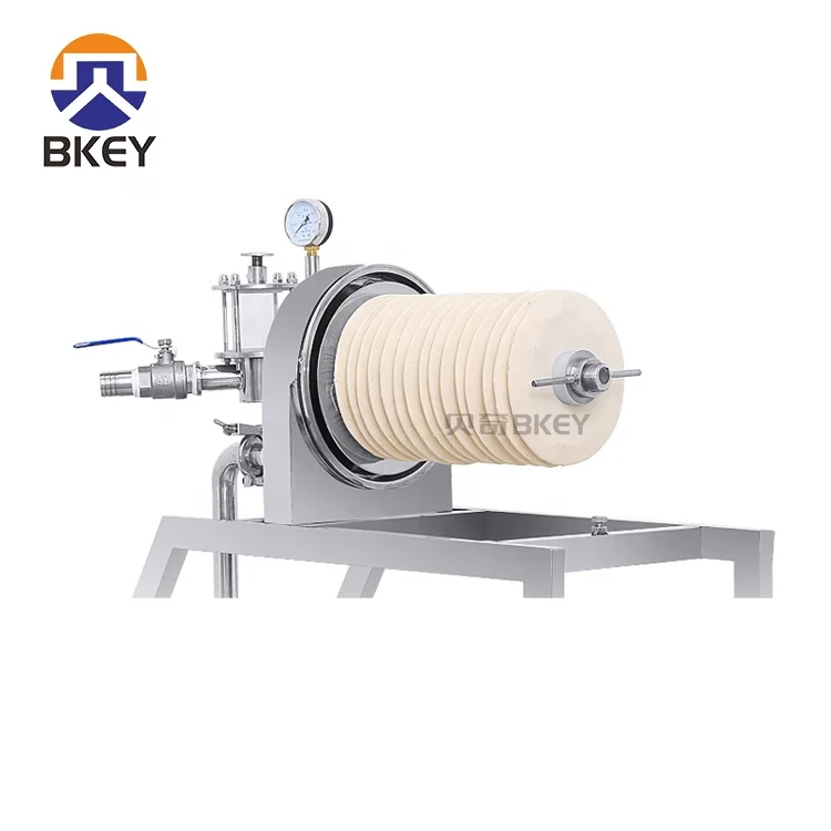 Sanitary Beer Wine Alcohol Filtration System Filter Cartridge Filter Housing Manufacture Filter