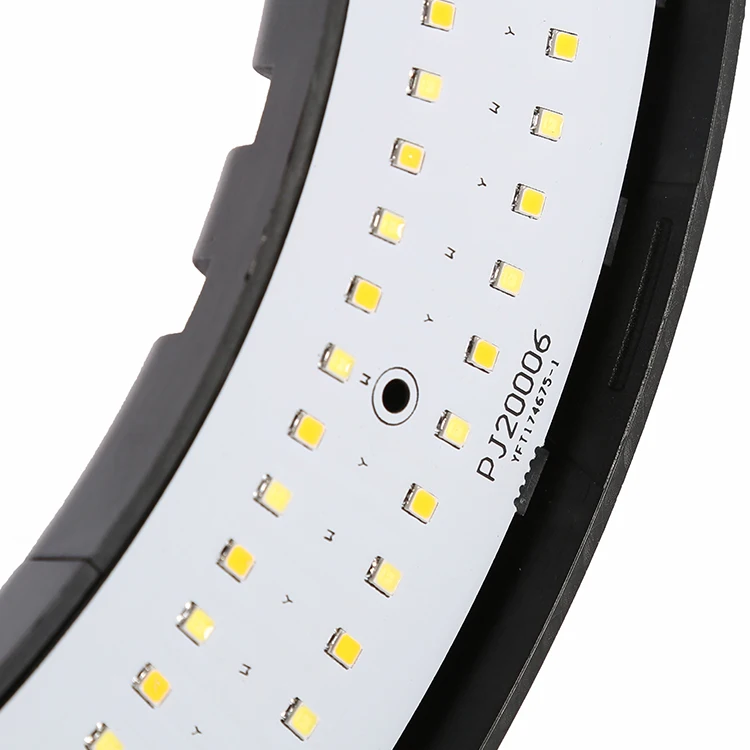 
12 inch ring light tabletop shooting annular lamp makeup light for video YouTube with tripod phone holder 