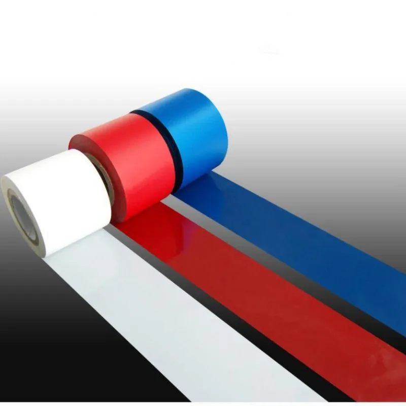 2023 wash care resin ribbon for satin ribbon Textile Ttr Printing Machine Supplier white gold thermal transfer satin ribbon