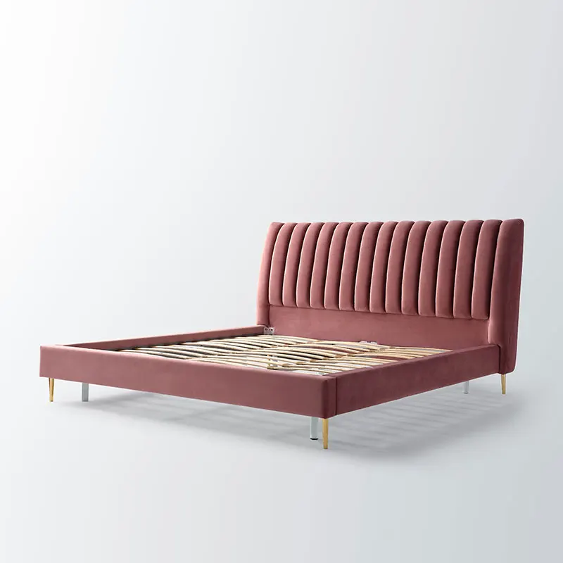 
Linsy Modern Wooden Bedroom Sets Double Super King Size Bed RBJ2A 
