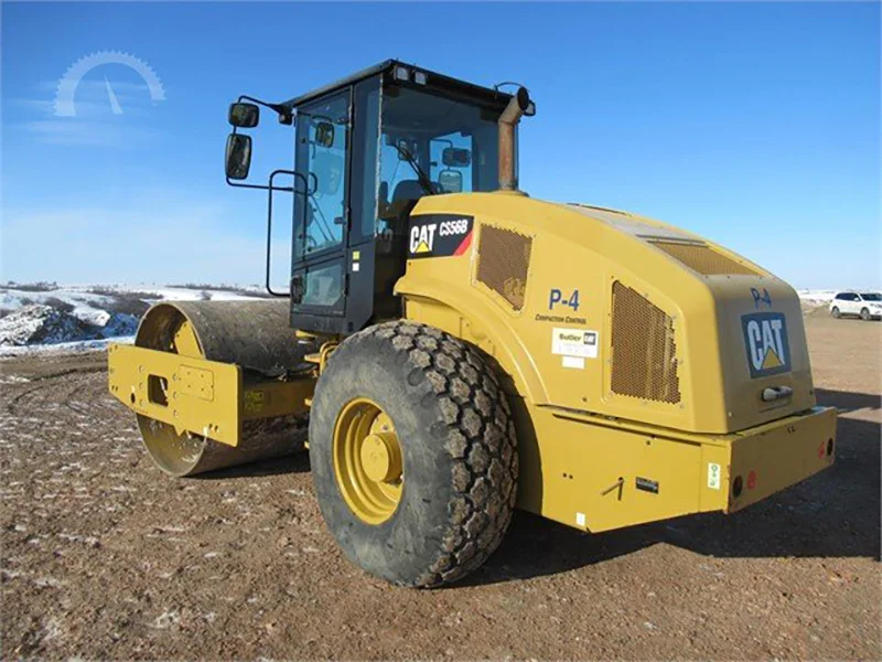 Construction Machinery Second Hand Cat  Cs-56b Compactor used 20 ton Single Drum Road Rollers for Sale
