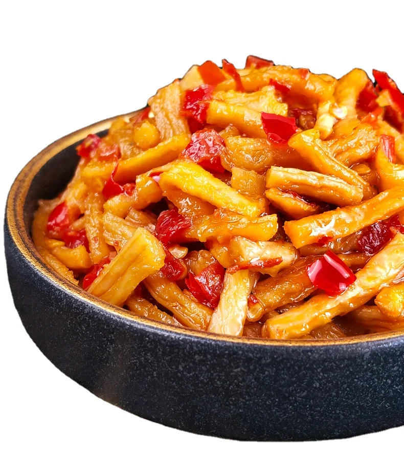 
Factory directly wholesale pickled pepper crispy radish office innovation new spicy snack 2021 