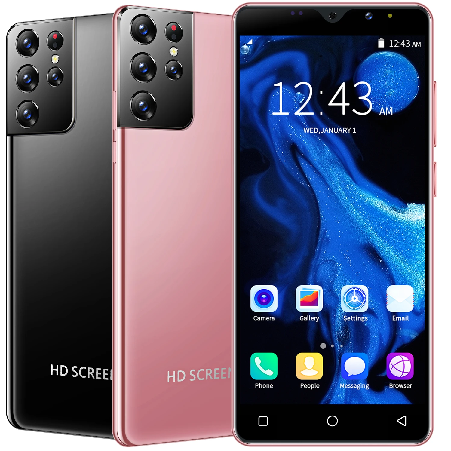 New S21UItra 8GB+256GB Phone Global Version Smartphone Android Cellphones Original with dual sim card