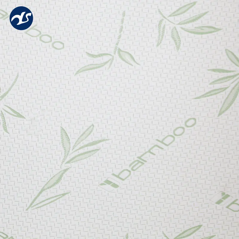 Pattern bamboo fiber knitted fabric for pillow and mattress