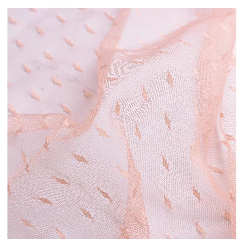 2022 New Design Manufacture Soft Hand Feel 100%nylon  Lace Fabric  Crochet Embroidery Lace