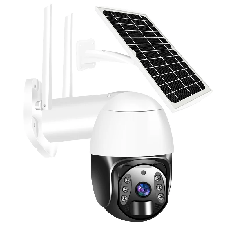 1080P Wi-Fi беспроводная Солнечная аккумуляторная камера с IP66 камерой