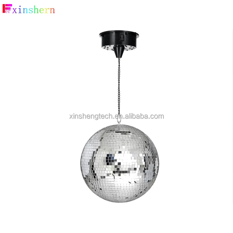 Party 8 or 12 Inch with Battery LED Motor for Light Fffect Home Party Decoration Disco Mirror Ball