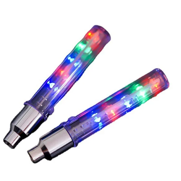 Multicolor Bike Tire Lights Waterproof Cycling Wheels Lights Motorcycle Valve Cap Spoke Neon Lamp Led Bike Wheel Lights