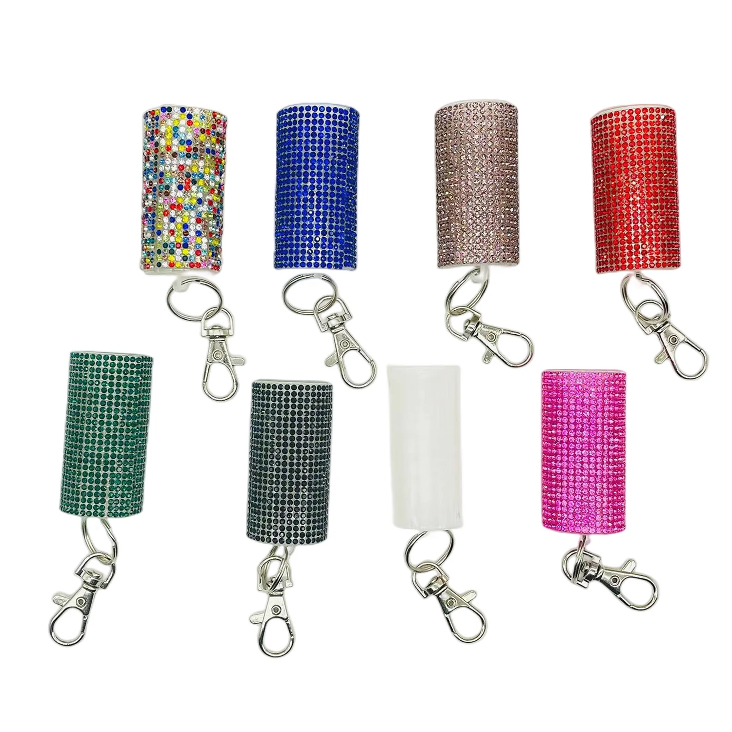 Stick drill spray plastic shell self defense keychain set self defense supplies