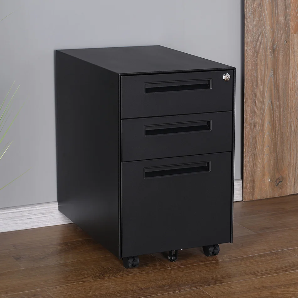 Мобильный шкаф с 3 выдвижными ящиками, подставка, шкаф под стол, шкаф