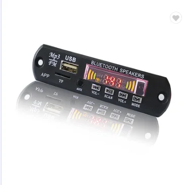 MP3 модуль поставщика 12 В Mini USB аудио плееры PCBA танцы экран черный кнопка с управление