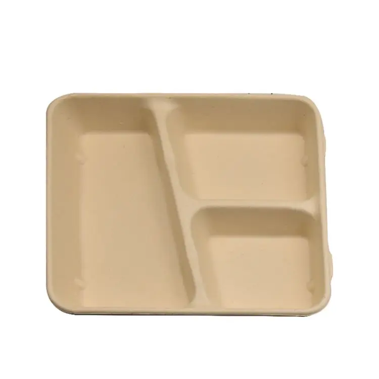 Kraft Paper Soup Cup Pla Liner Biodegradable Disposable Bowls Lunch Box