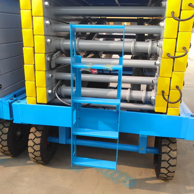 6m 8m 10m 12m 14m 16m 18m Diesel Engine Hydraulic Mobile Scissor Lift Platform